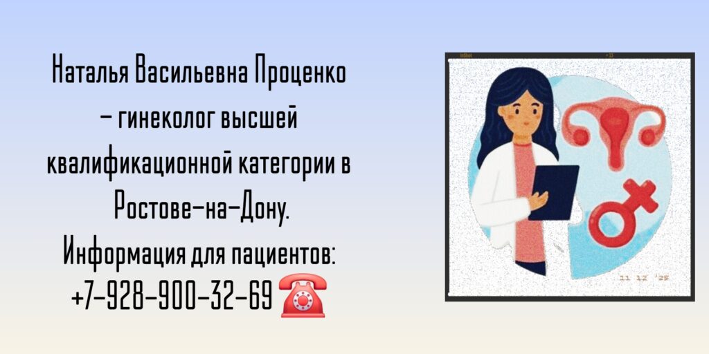 Проценко Наталья Васильевна - гинеколог Ростов-на-Дону