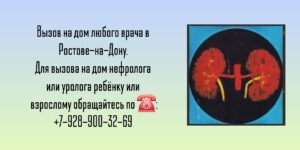 Нефролог вызов на дом Ростов-на-Дону  