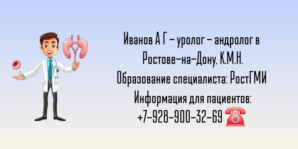 Иванов Андрей Георгиевич - Уролог Ростов 