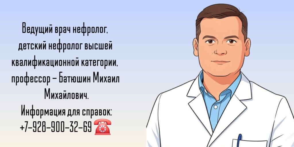 Врач нефролог в Ростове-на-Дону- Батюшин Михаил Михайлович 