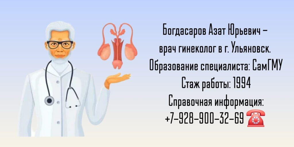 Богдасаров Азат Юрьевич - гинеколог Ульяновск