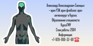 Синицын Александр Александрович - сосудистый Хирург Курск